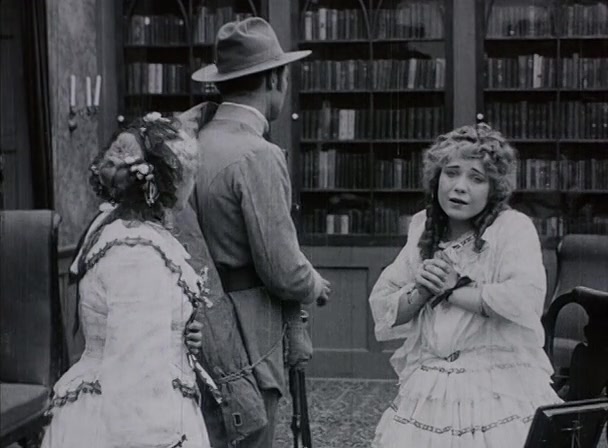 The Coward (1915) Reginald Barker, Thomas H. Ince, Frank Keenan, Charles Ray, Gertrude Claire-poster