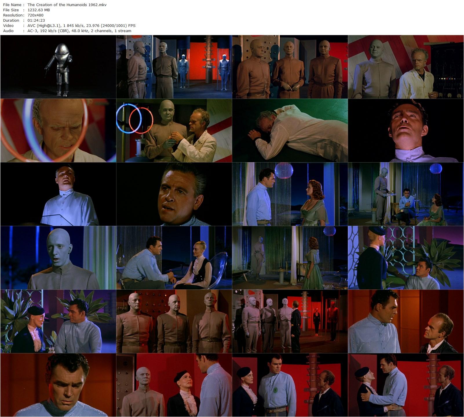 The Creation of the Humanoids (1962)-poster