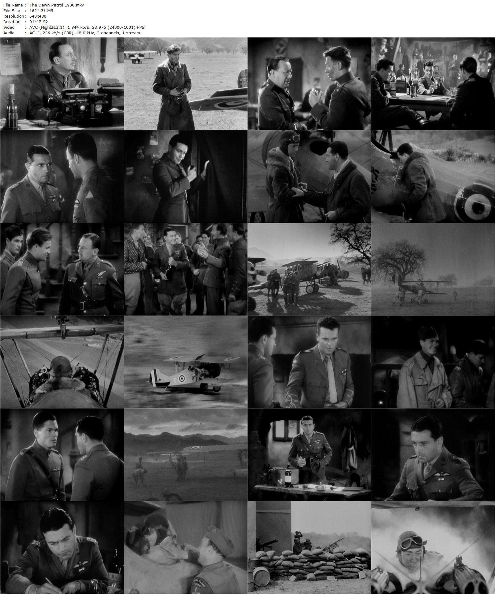 The Dawn Patrol (1930) Howard Hawks, Richard Barthelmess, Douglas Fairbanks Jr., Neil Hamilton-poster