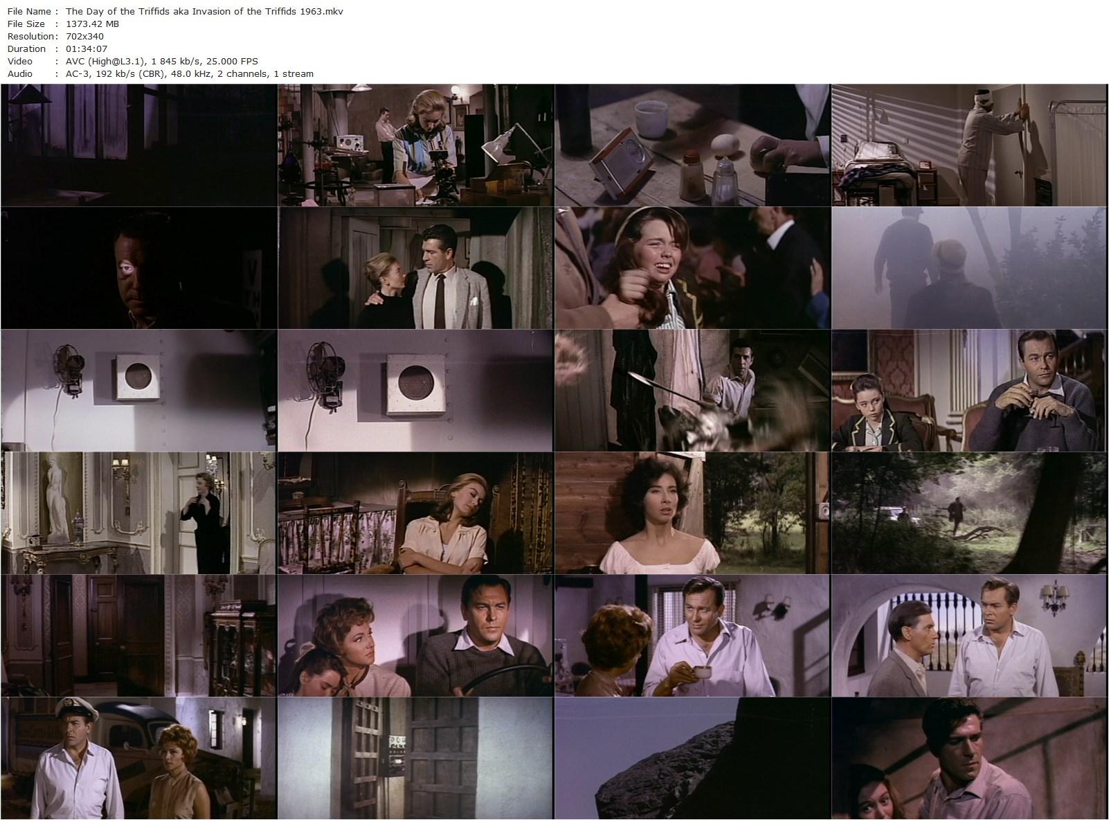 The Day of the Triffids (1963) Steve Sekely, Freddie Francis, Howard Keel, Nicole Maurey, Janette Scott-poster