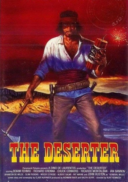 The Deserter (1971) Burt Kennedy, Niksa Fulgosi, Bekim Fehmiu, Richard Crenna, Chuck Connors