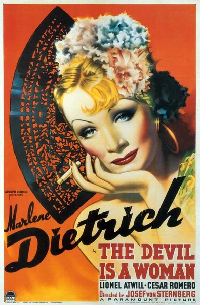 The Devil Is a Woman (1935) Josef von Sternberg, Marlene Dietrich, Lionel Atwill, Edward Everett Horton, Comedy, Drama, Romance