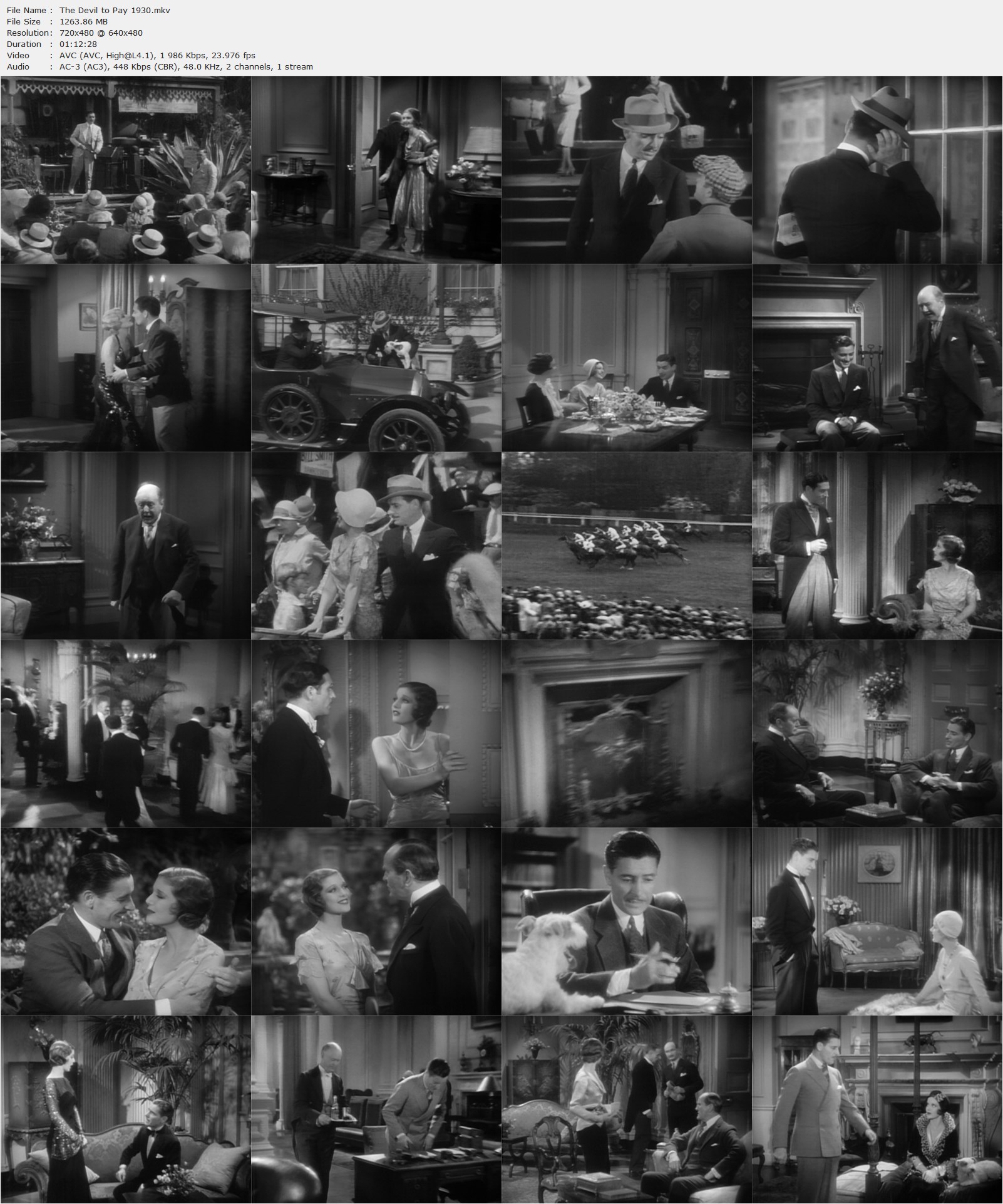 The Devil to Pay! (1930) George Fitzmaurice, Ronald Colman, Loretta Young, Frederick Kerr, Comedy, Romance-poster