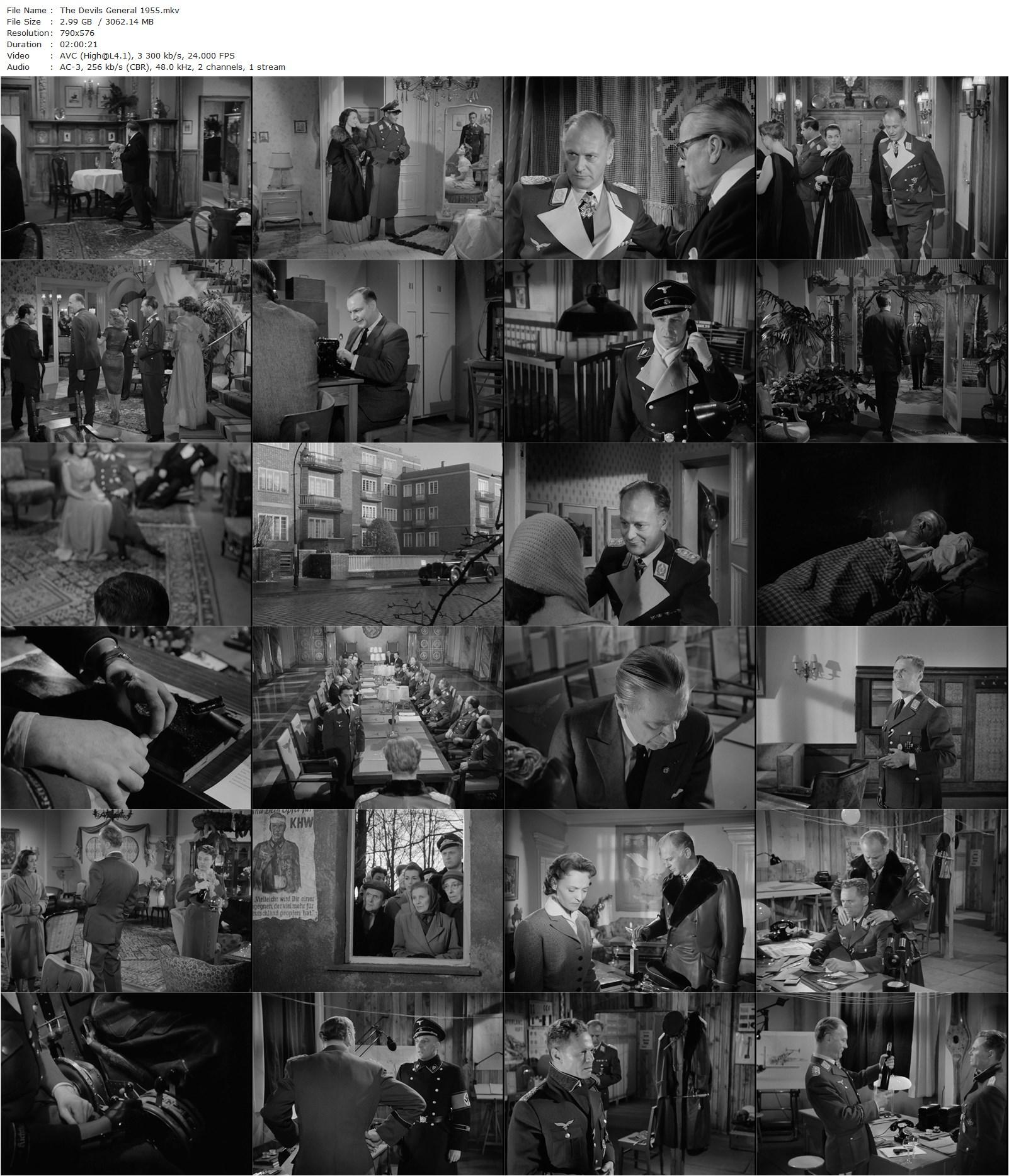 The Devil’s General / Des Teufels General (1955)-poster