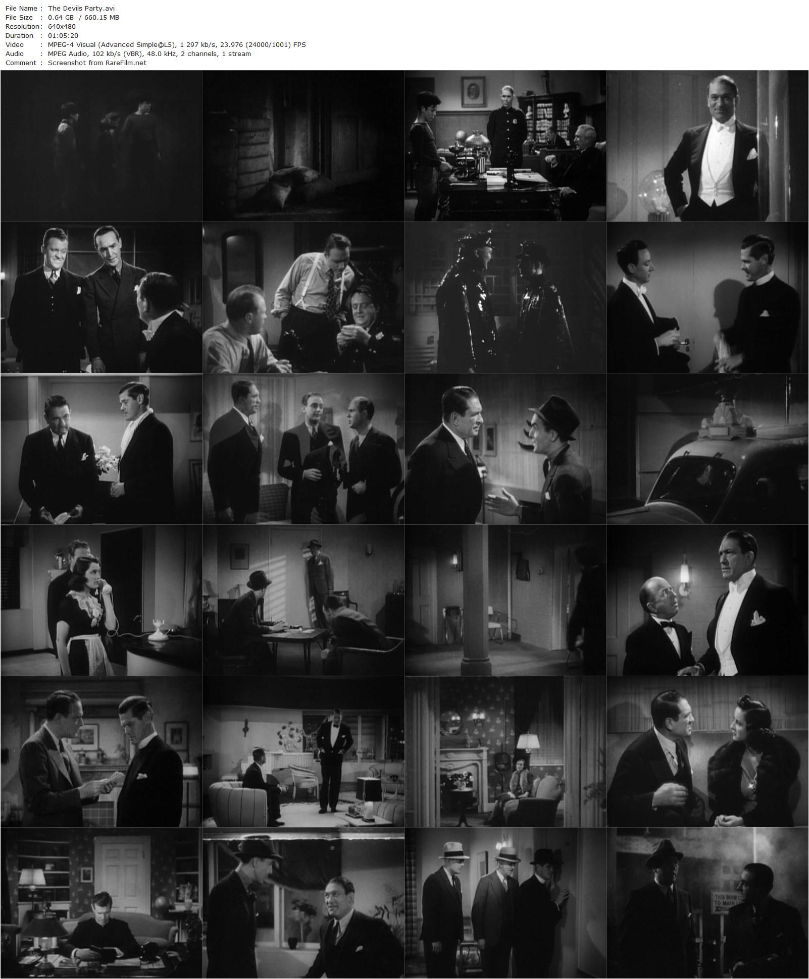 The Devil’s Party (1938) Ray McCarey, Victor McLaglen, William Gargan, Paul Kelly-poster