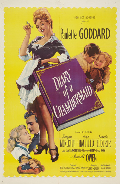 The Diary of a Chambermaid (1946) Jean Renoir, Paulette Goddard, Burgess Meredith, Hurd Hatfield