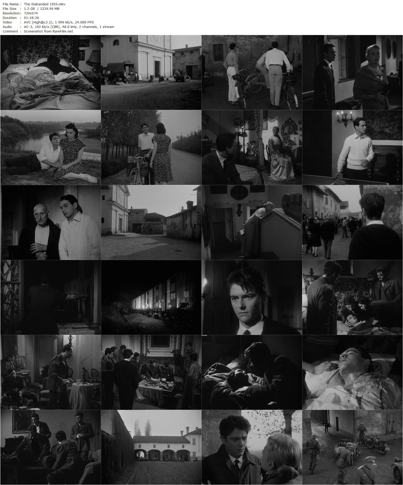 Gli sbandati / Abandoned / The Disbanded (1955) Francesco Maselli, Lucia Bosé, Isa Miranda, Jean-Pierre Mocky-poster