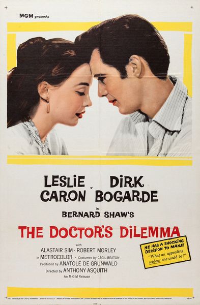 The Doctor’s Dilemma (1958) Anthony Asquith, Leslie Caron, Dirk Bogarde, Alastair Sim