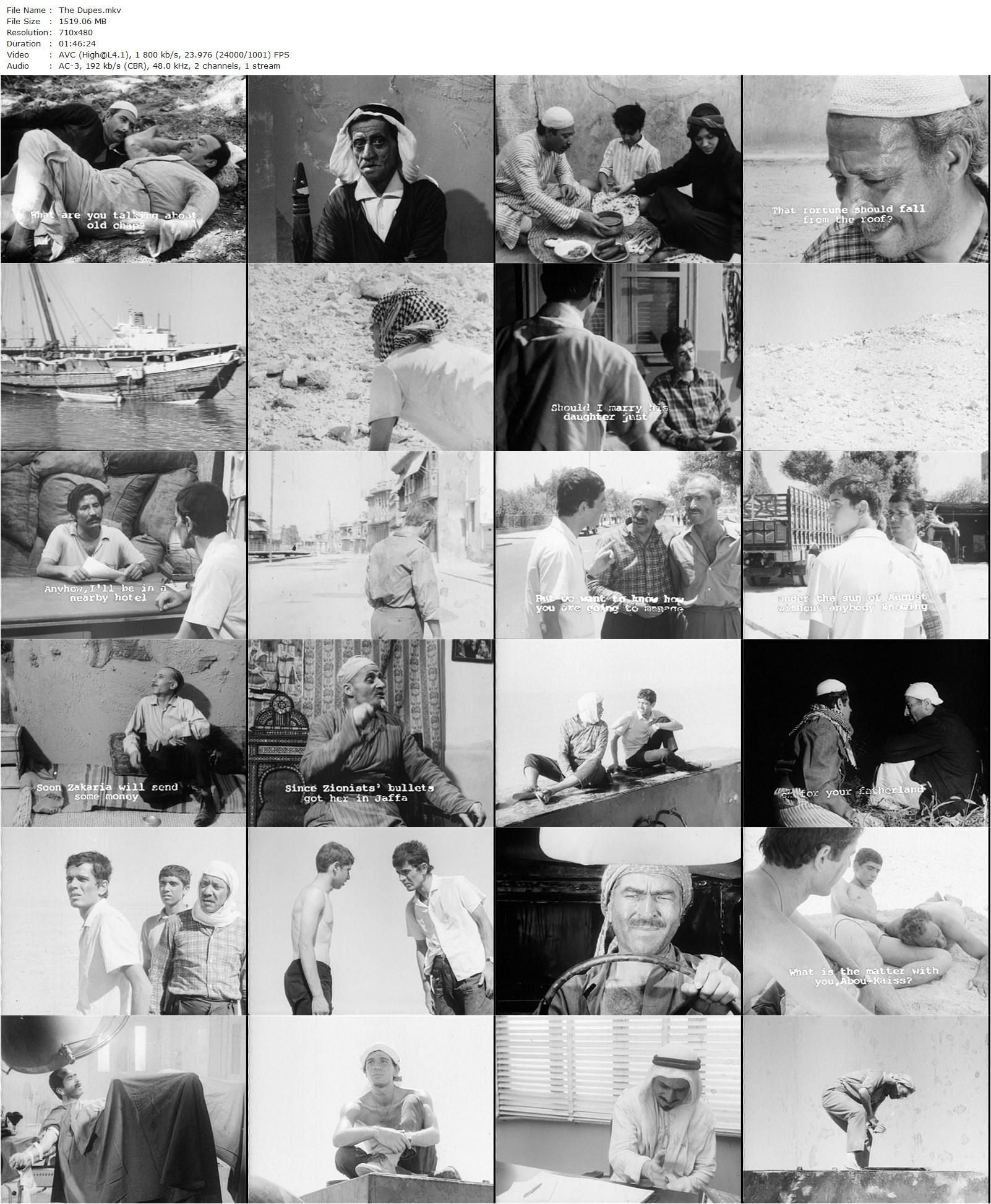 The Dupes AKA Al-makhdu’un (1972) Tewfik Saleh, Mohamed Kheir-Halouani, Abderrahman Alrahy, Bassan Lofti Abou-Ghazala-poster