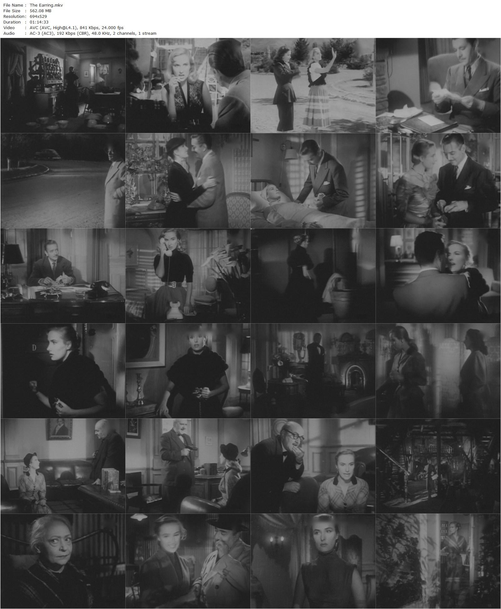 El pendiente (1951) León Klimovsky, Graciliano Batista-poster