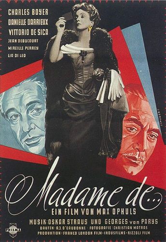 The Earrings of Madame De… (1953) Max Ophüls, Charles Boyer, Danielle Darrieux, Vittorio De Sica