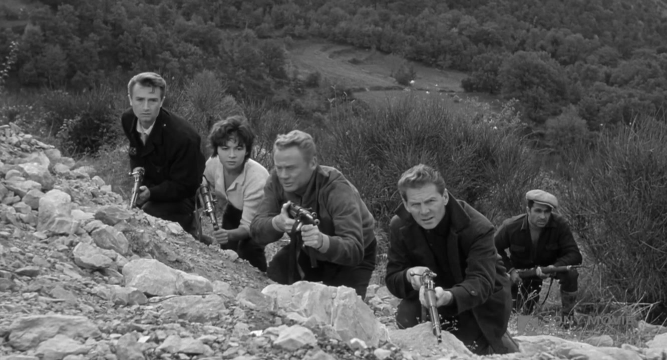 The Enemy General (1960) George Sherman, Van Johnson, Jean-Pierre Aumont, Dany Carrel-poster