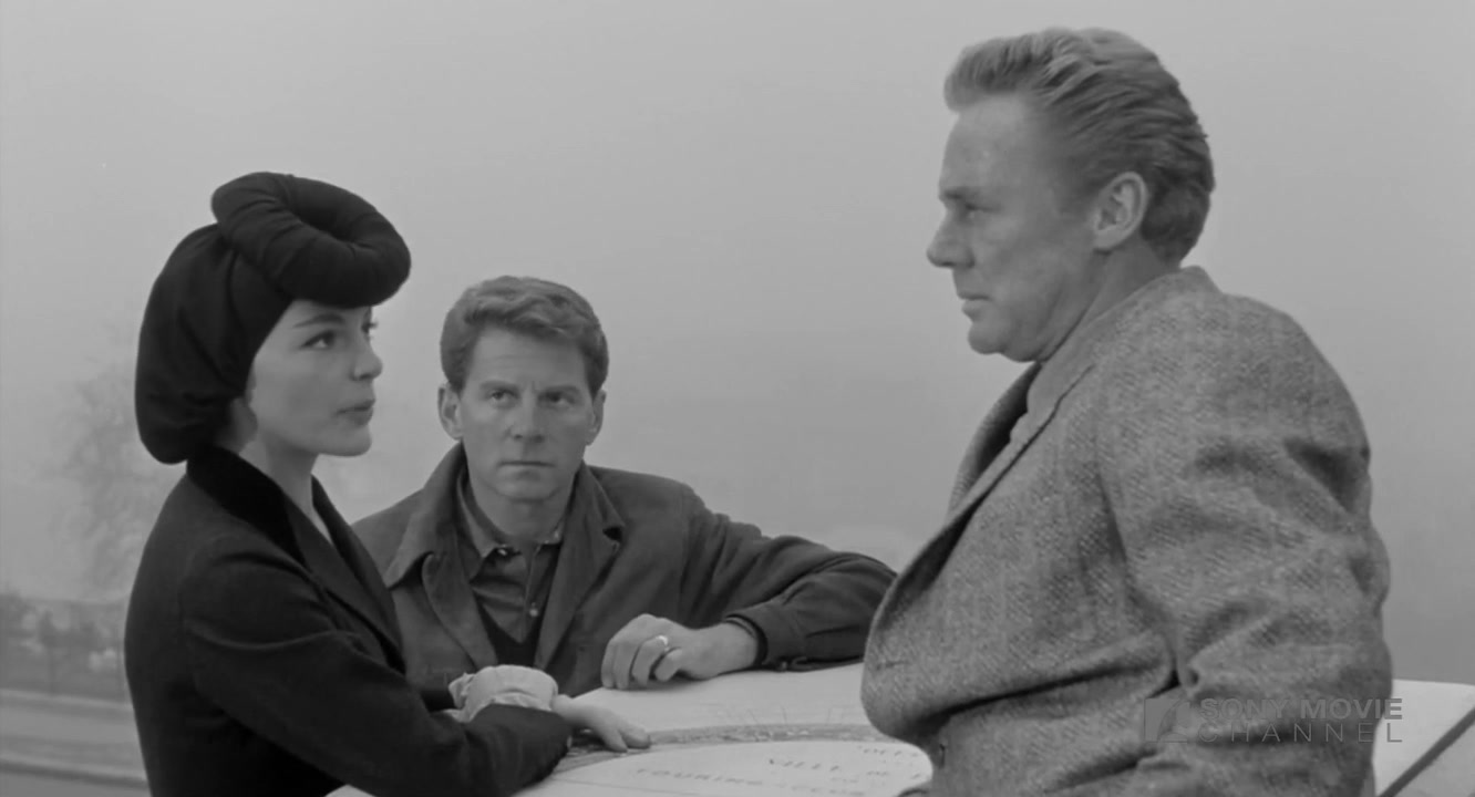 The Enemy General (1960) George Sherman, Van Johnson, Jean-Pierre Aumont, Dany Carrel-poster