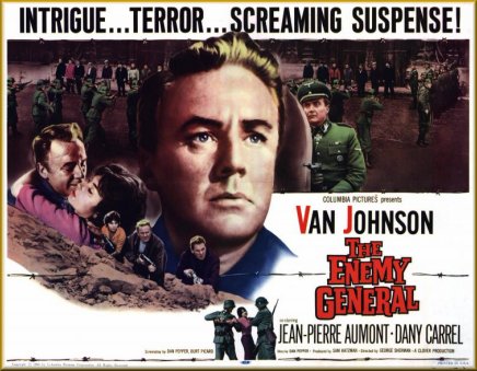 The Enemy General (1960) George Sherman, Van Johnson, Jean-Pierre Aumont, Dany Carrel