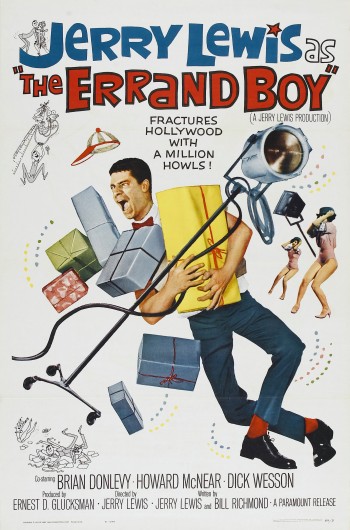 The Errand Boy (1961) Jerry Lewis, Brian Donlevy, Howard McNear