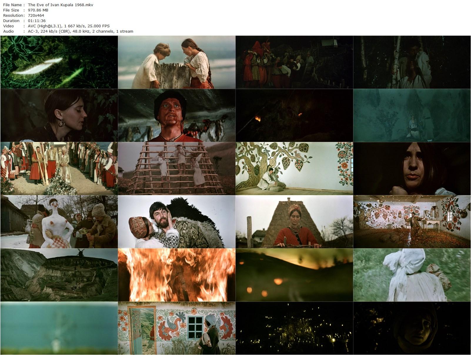 The Eve of Ivan Kupalo AKA Vechir na Ivana Kupala (1968) Yuri Ilyenko, Boris Khmelnitskiy, Larisa Kadochnikova, Yefim Fridman-poster