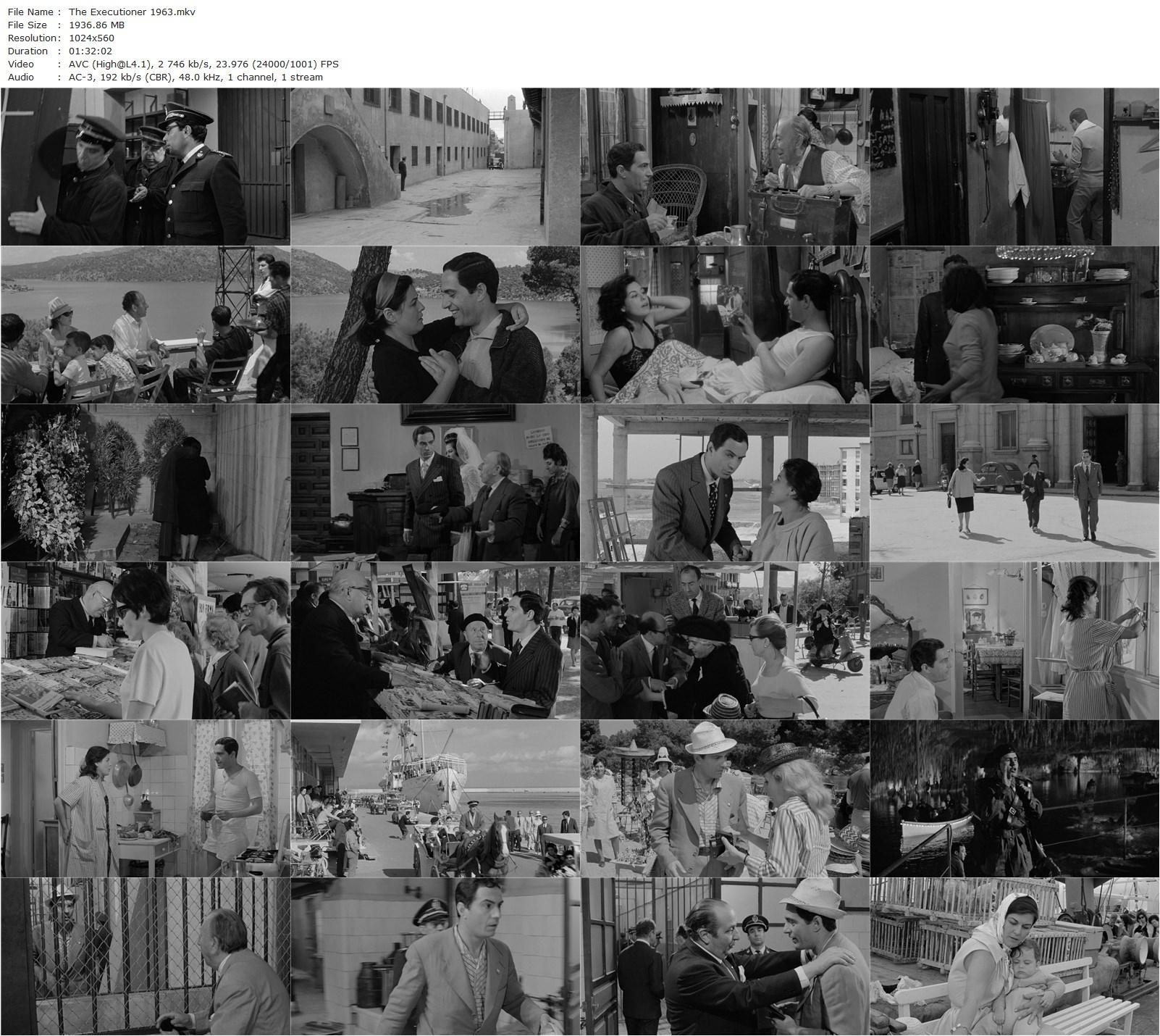 The Executioner AKA El verdugo (1963) Luis García Berlanga, Nino Manfredi, Emma Penella, José Isbert-poster