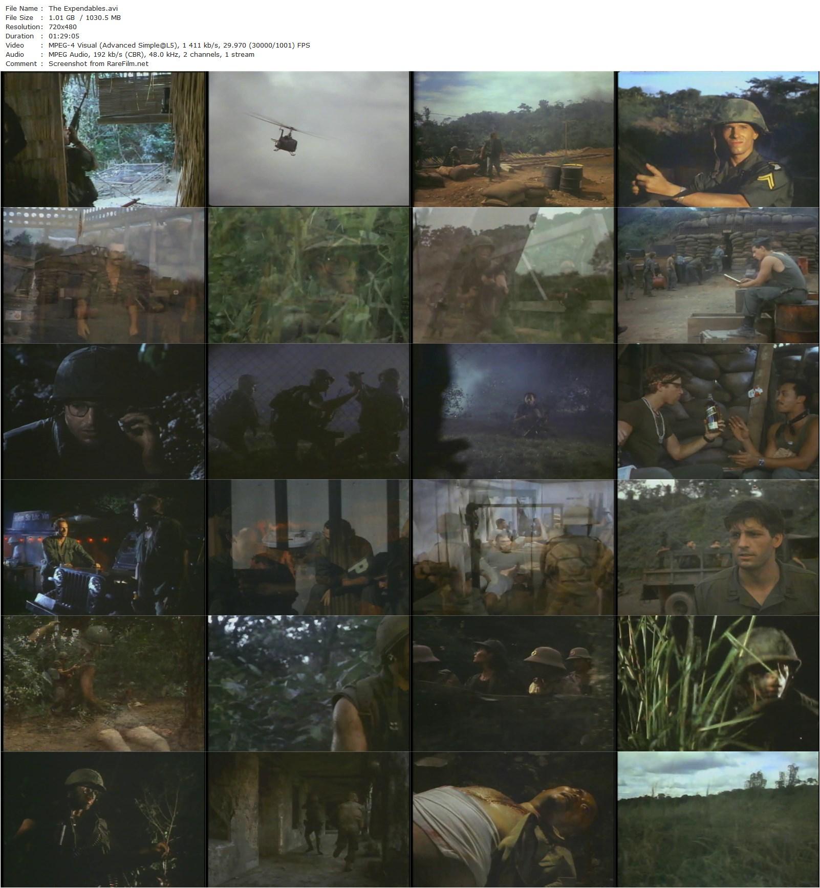 The Expendables (1988) Cirio H. Santiago, Anthony Finetti, Peter Nelson, Loren Haynes-poster