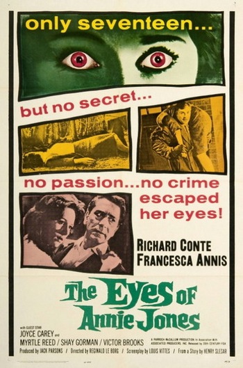 The Eyes of Annie Jones (1964) Reginald Le Borg, Richard Conte, Francesca Annis, Joyce Carey