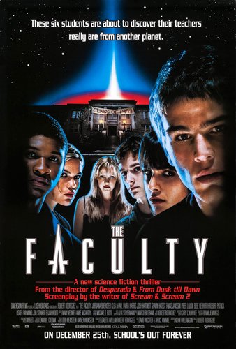 The Faculty (1998) Robert Rodriguez, Jordana Brewster, Clea DuVall, Laura Harris