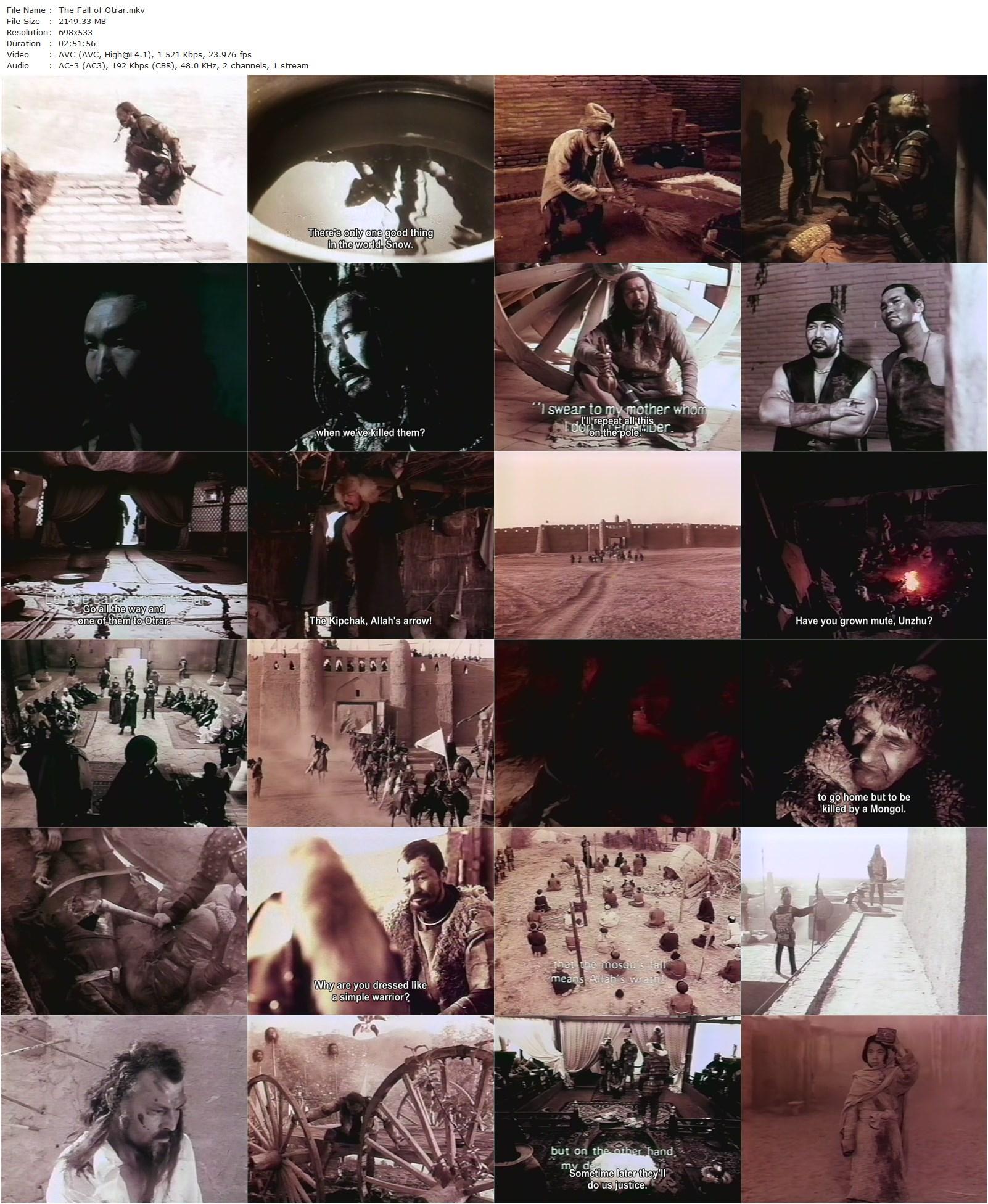 The Fall of Otrar (1991) Ardak Amirkulov, Dokhdurbek Kydyraliyev, Tungyshpai Zhamankulov, Bolot Beyshenaliev-poster