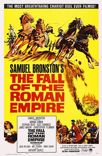 The Fall of the Roman Empire (1964) Anthony Mann, Sophia Loren, Stephen Boyd, Alec Guinness
