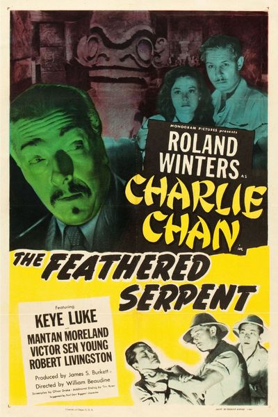 The Feathered Serpent (1948) William Beaudine, Roland Winters, Keye Luke, Mantan Moreland