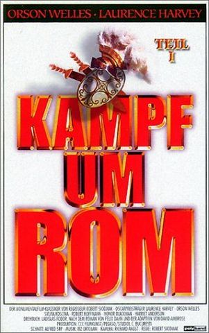 The Fight for Rome I (1968) Robert Siodmak, Andrew Marton, Laurence Harvey, Orson Welles, Sylva Koscina, Adventure, Drama