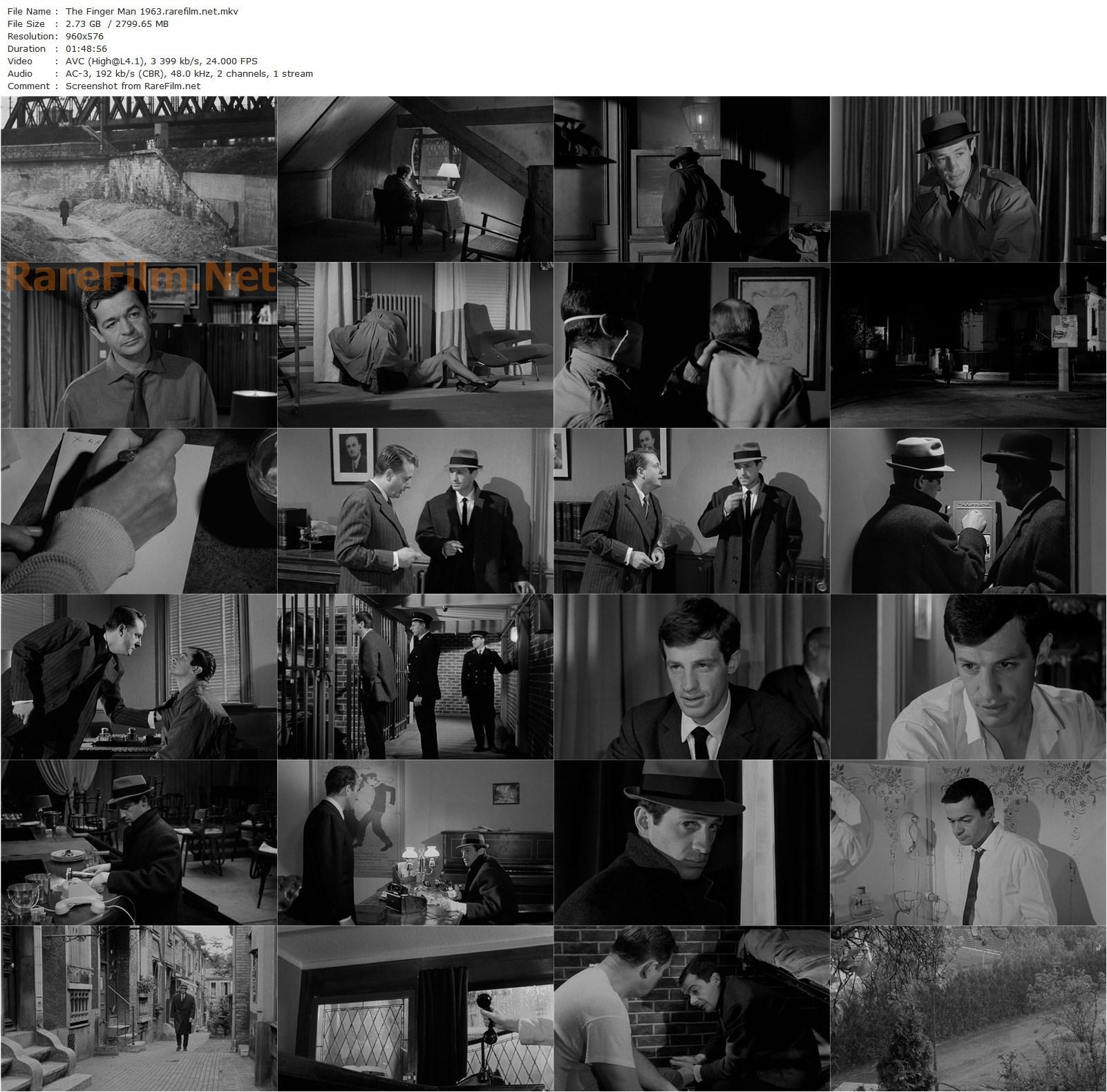 The Finger Man / Le doulos (1962) Jean-Pierre Melville, Jean-Paul Belmondo, Serge Reggiani, Jean Desailly-poster