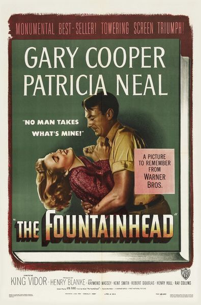 The Fountainhead (1949) King Vidor, Gary Cooper, Patricia Neal, Raymond Massey, Drama, Romance