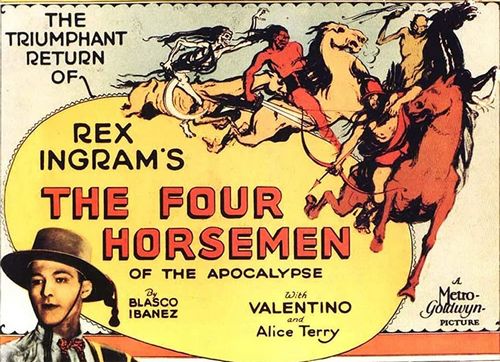 The Four Horsemen of the Apocalypse (1921) Rex Ingram, Rudolph Valentino, Alice Terry, Pomeroy Cannon
