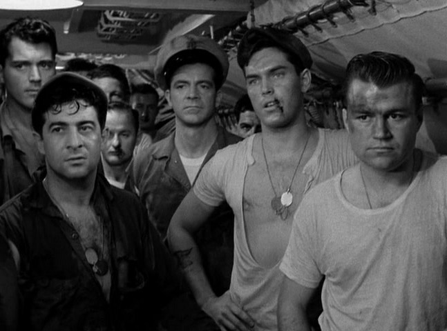 The Frogmen (1951) Lloyd Bacon, Richard Widmark, Dana Andrews, Gary Merrill-poster