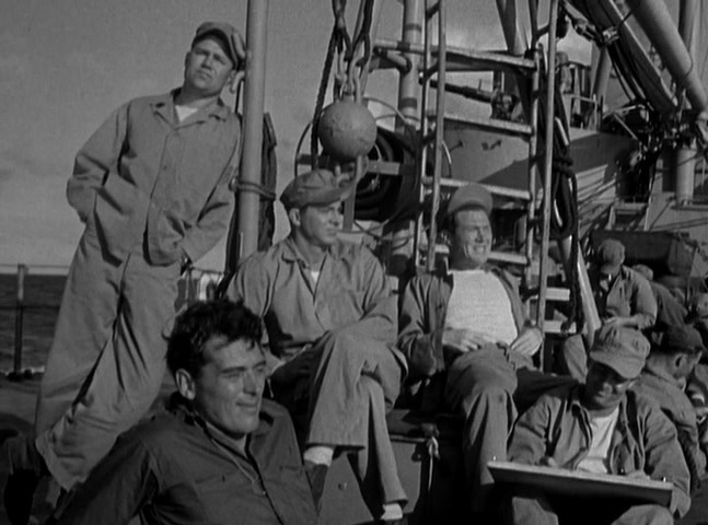 The Frogmen (1951) Lloyd Bacon, Richard Widmark, Dana Andrews, Gary Merrill-poster