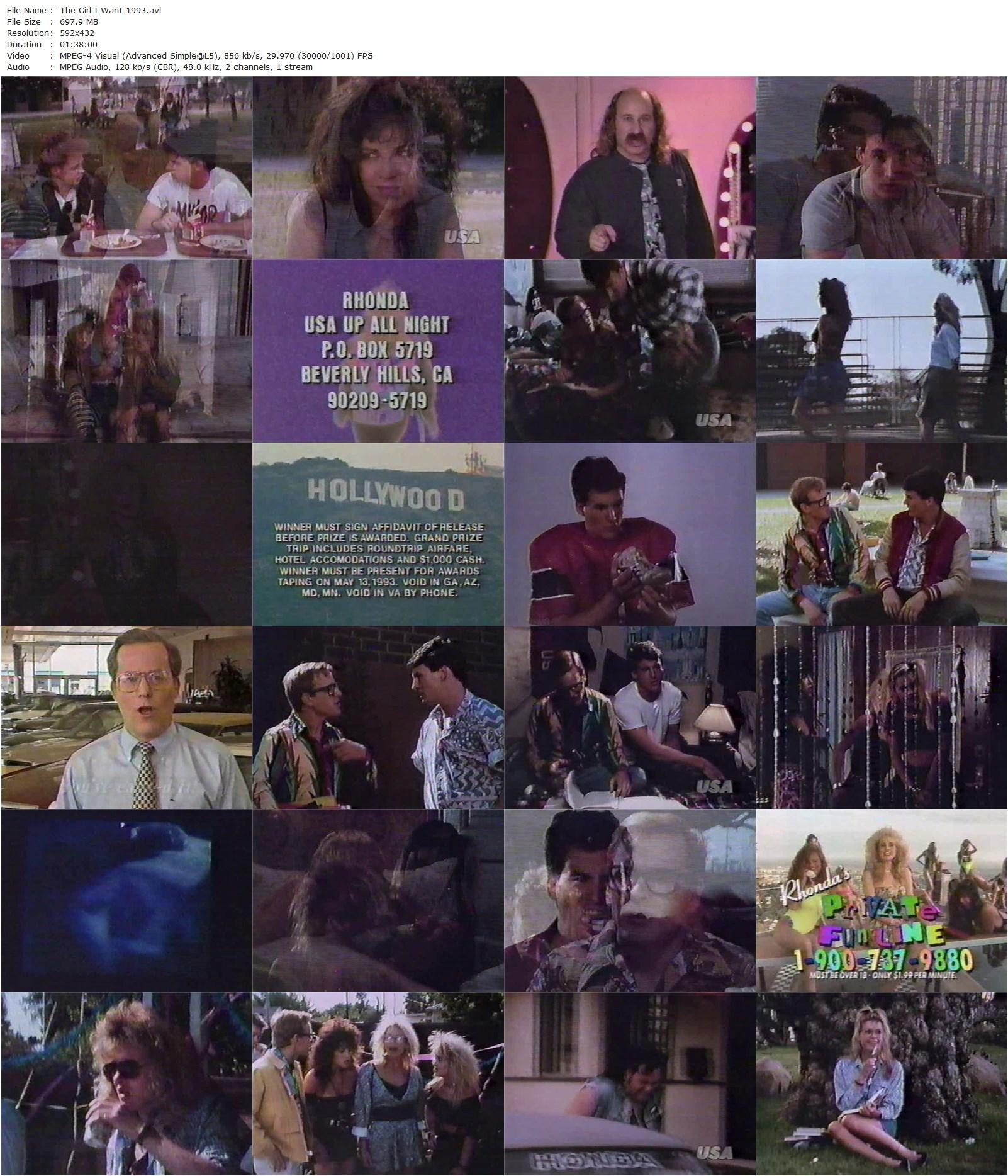 The Girl I Want (1990) David DeCoteau, Linnea Quigley, Elizabeth Kaitan, Karen Russell-poster