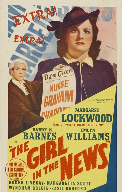 The Girl in the News (1940) Carol Reed, Margaret Lockwood, Barry K. Barnes, Emlyn Williams