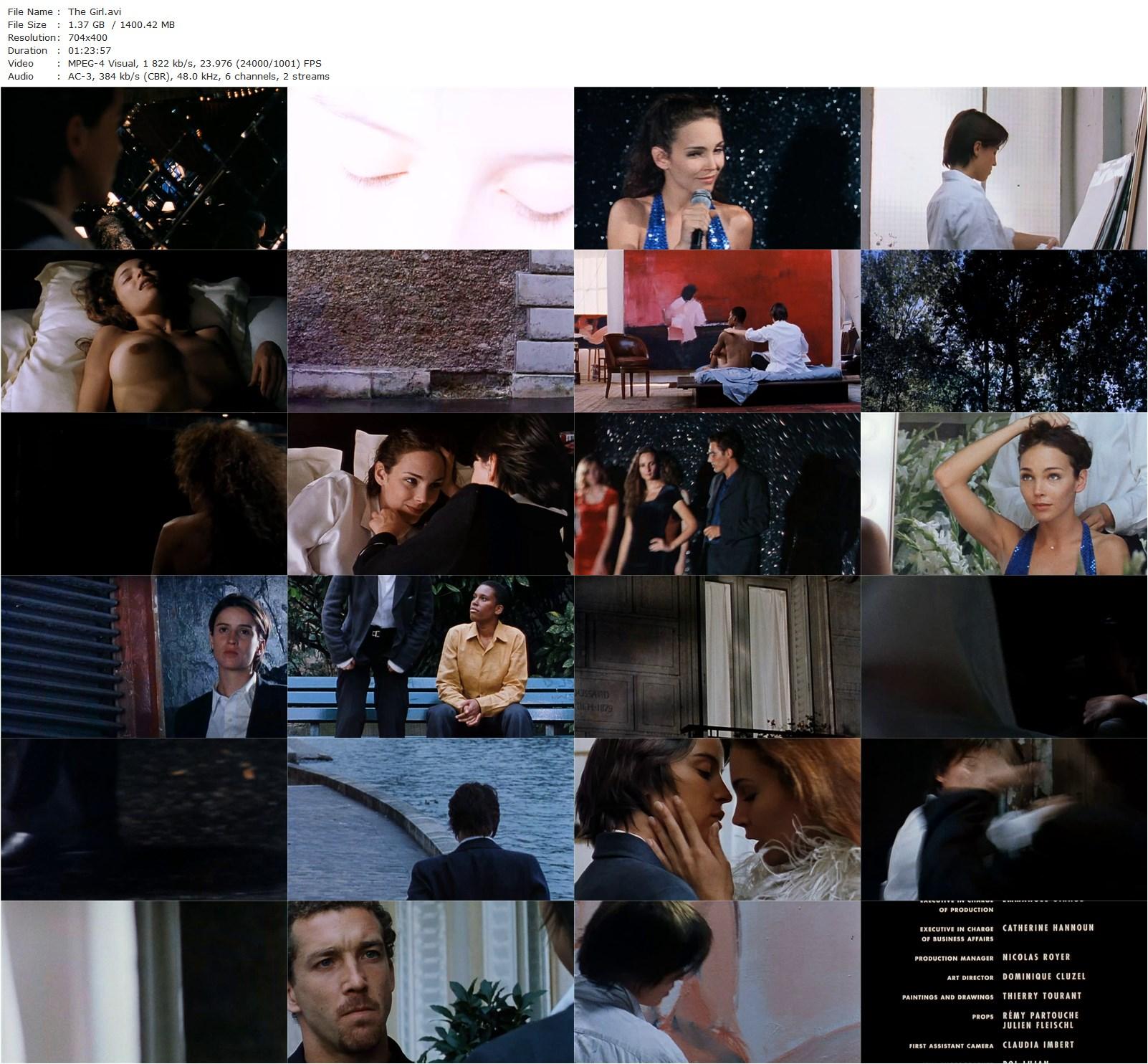 The Girl (2000) Sande Zeig, Claire Keim, Agathe de La Boulaye, Cyril Lecomte-poster