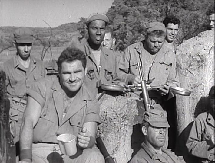 The Glory Brigade (1953) Robert D. Webb, Victor Mature, Alexander Scourby, Lee Marvin-poster
