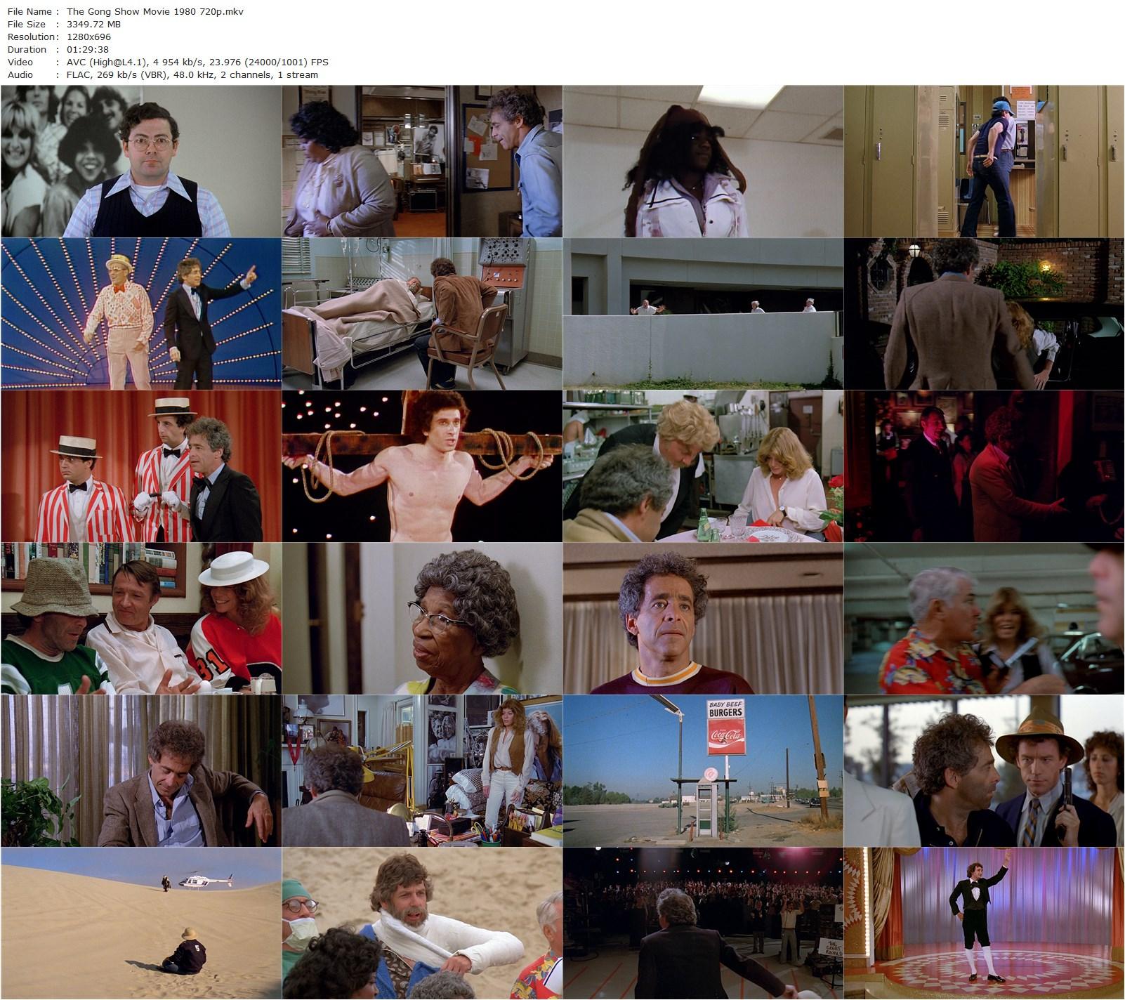 The Gong Show Movie (1980) Chuck Barris, Robin Altman, Brian O’Mullin-poster