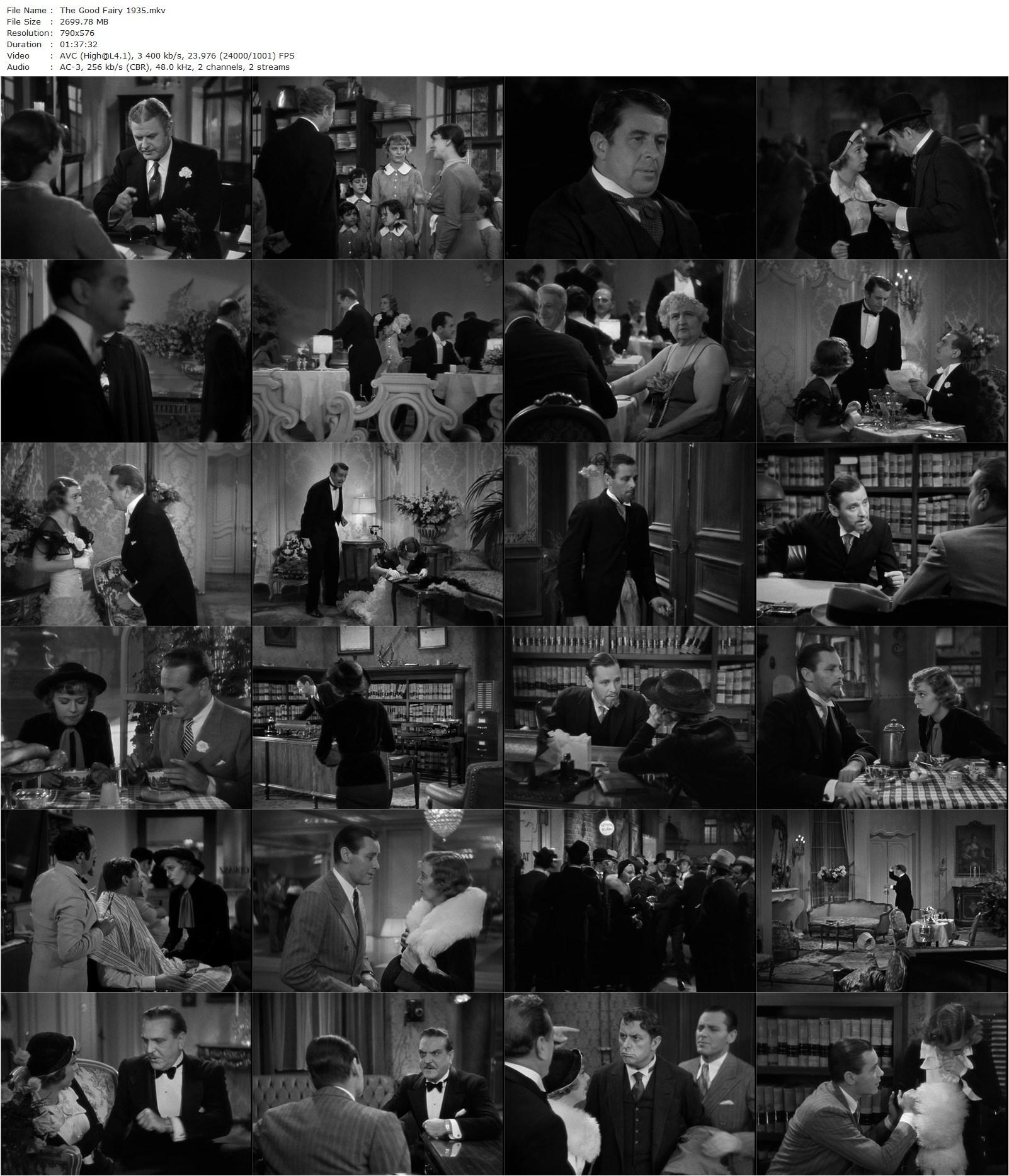 The Good Fairy (1935) William Wyler, Margaret Sullavan, Herbert Marshall, Frank Morgan-poster