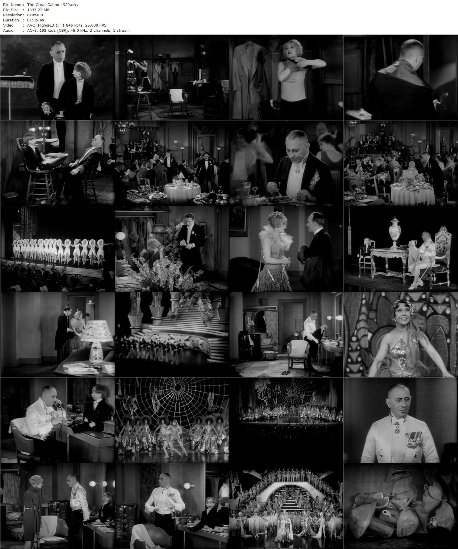 The Great Gabbo (1929) James Cruze, Erich von Stroheim, Donald Douglas, Betty Compson-poster