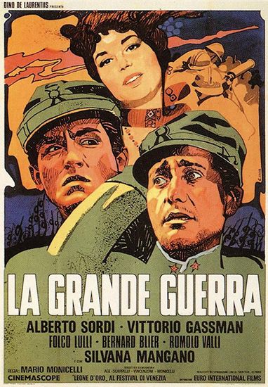The Great War (1959) Mario Monicelli, Alberto Sordi, Vittorio Gassman, Bernard Blier