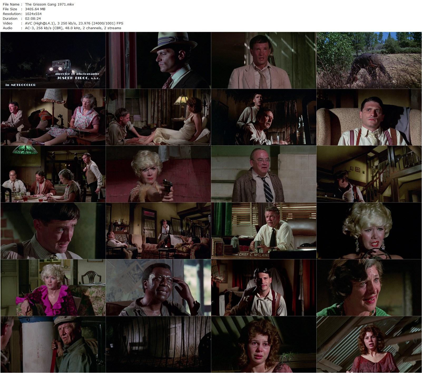 The Grissom Gang (1971) Robert Aldrich, Kim Darby, Scott Wilson, Tony Musante-poster