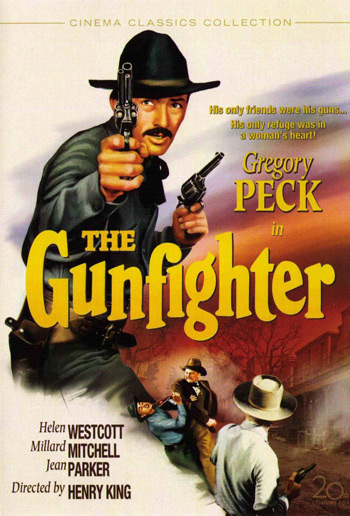 The Gunfighter (1950) Henry King, Gregory Peck, Helen Westcott, Millard Mitchell