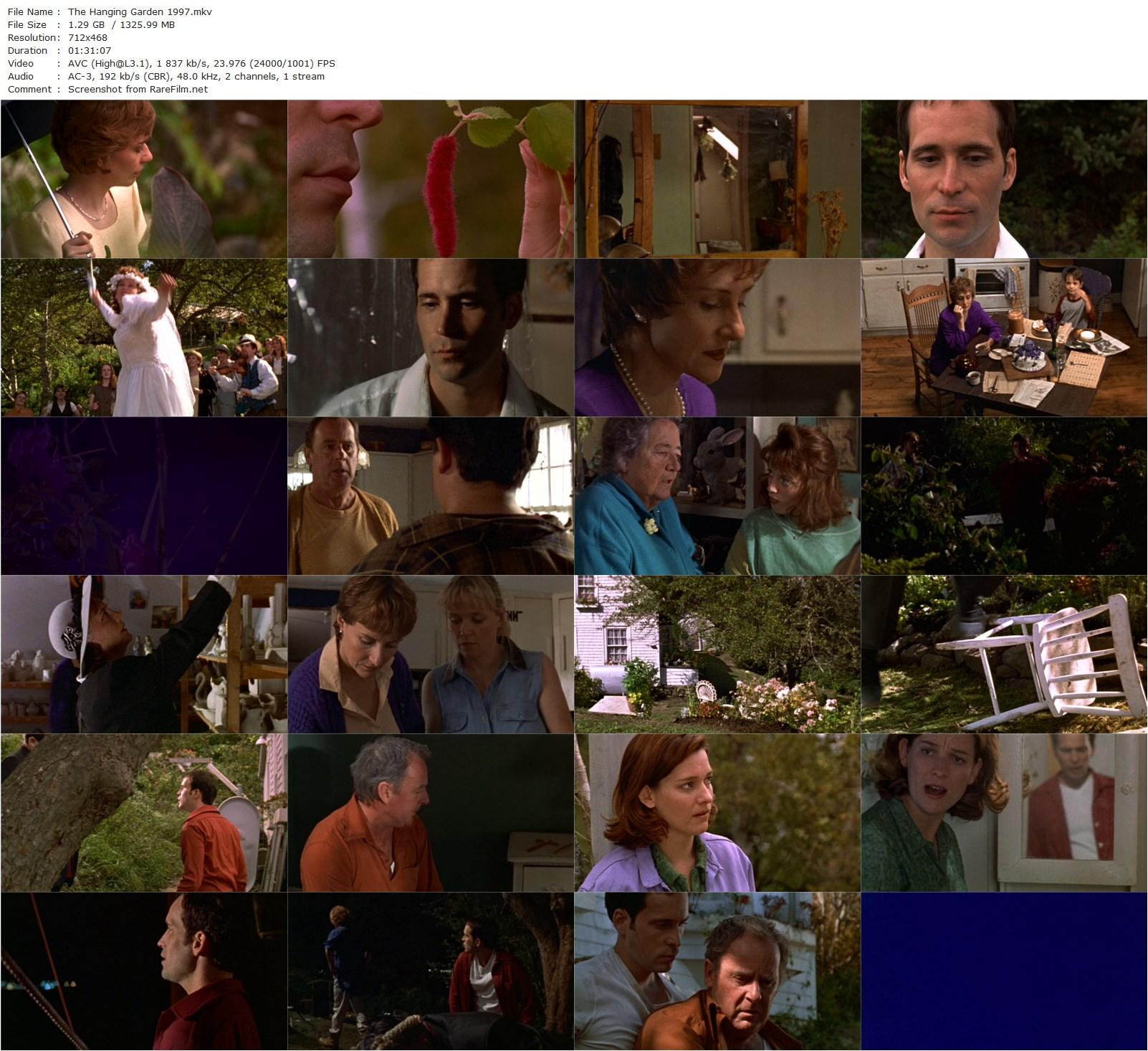 The Hanging Garden (1997) Thom Fitzgerald, Chris Leavins, Kerry Fox, Ian Parsons-poster