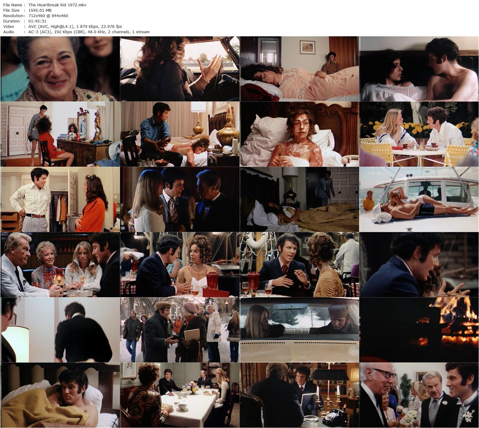 The Heartbreak Kid (1972) Elaine May, Charles Grodin, Cybill Shepherd, Jeannie Berlin-poster