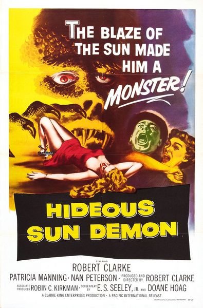 The Hideous Sun Demon (1959) Robert Clarke, Tom Boutross, Patricia Manning, Nan Peterson, Horror, Sci-Fi