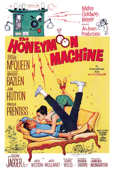 The Honeymoon Machine (1961) Richard Thorpe, Steve McQueen, Brigid Bazlen, Jim Hutton