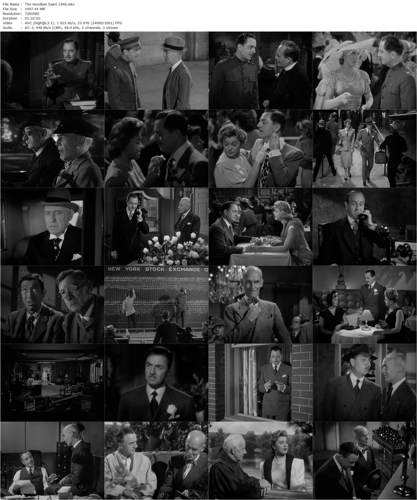 The Hoodlum Saint (1946) Norman Taurog, William Powell, Esther Williams, Angela Lansbury-poster