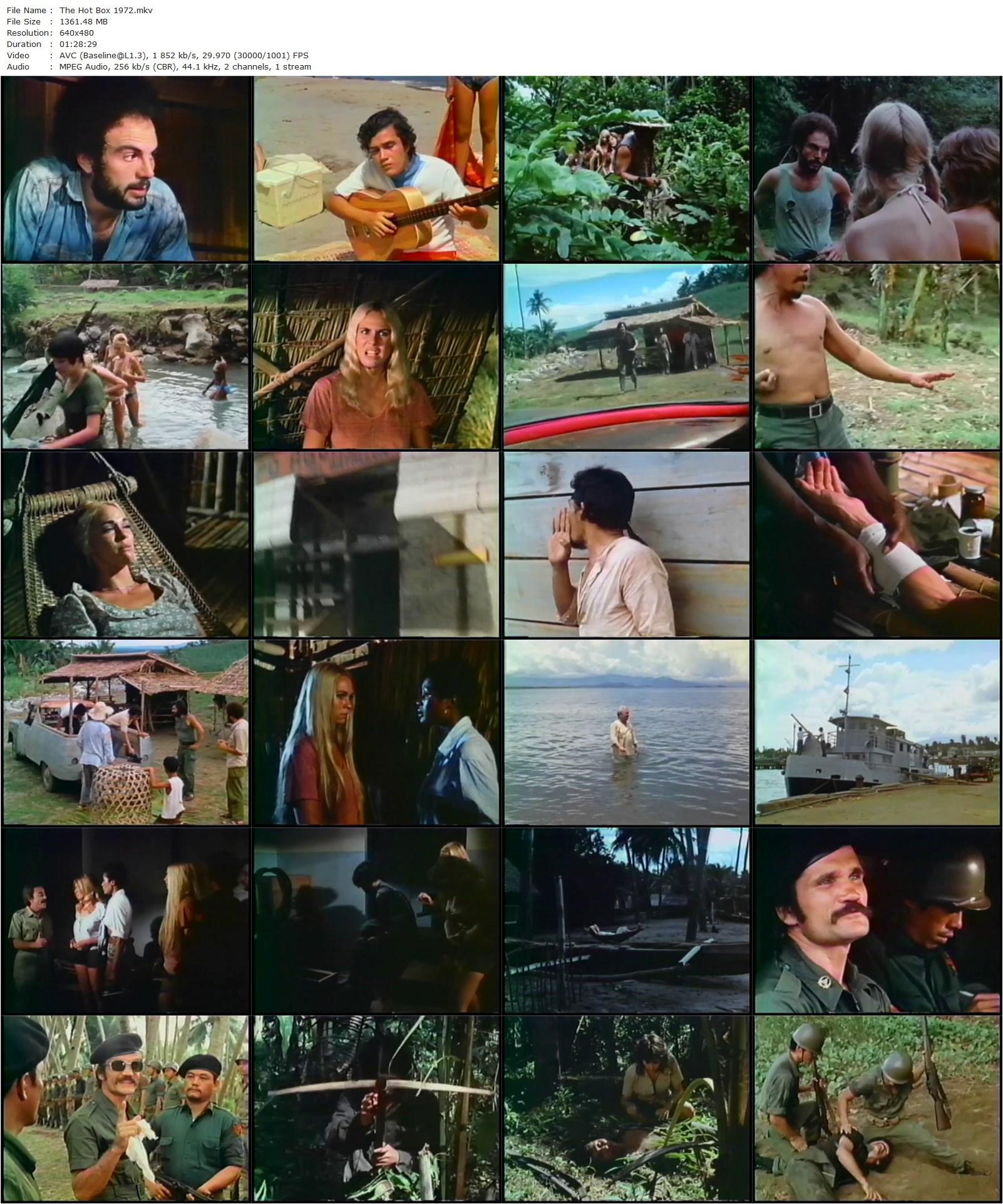 The Hot Box (1972) Joe Viola, Carmen Argenziano, Andrea Cagan, Margaret Markov-poster