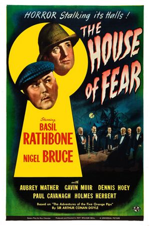The House of Fear (1945) Roy William Neill, Basil Rathbone, Nigel Bruce, Aubrey Mather